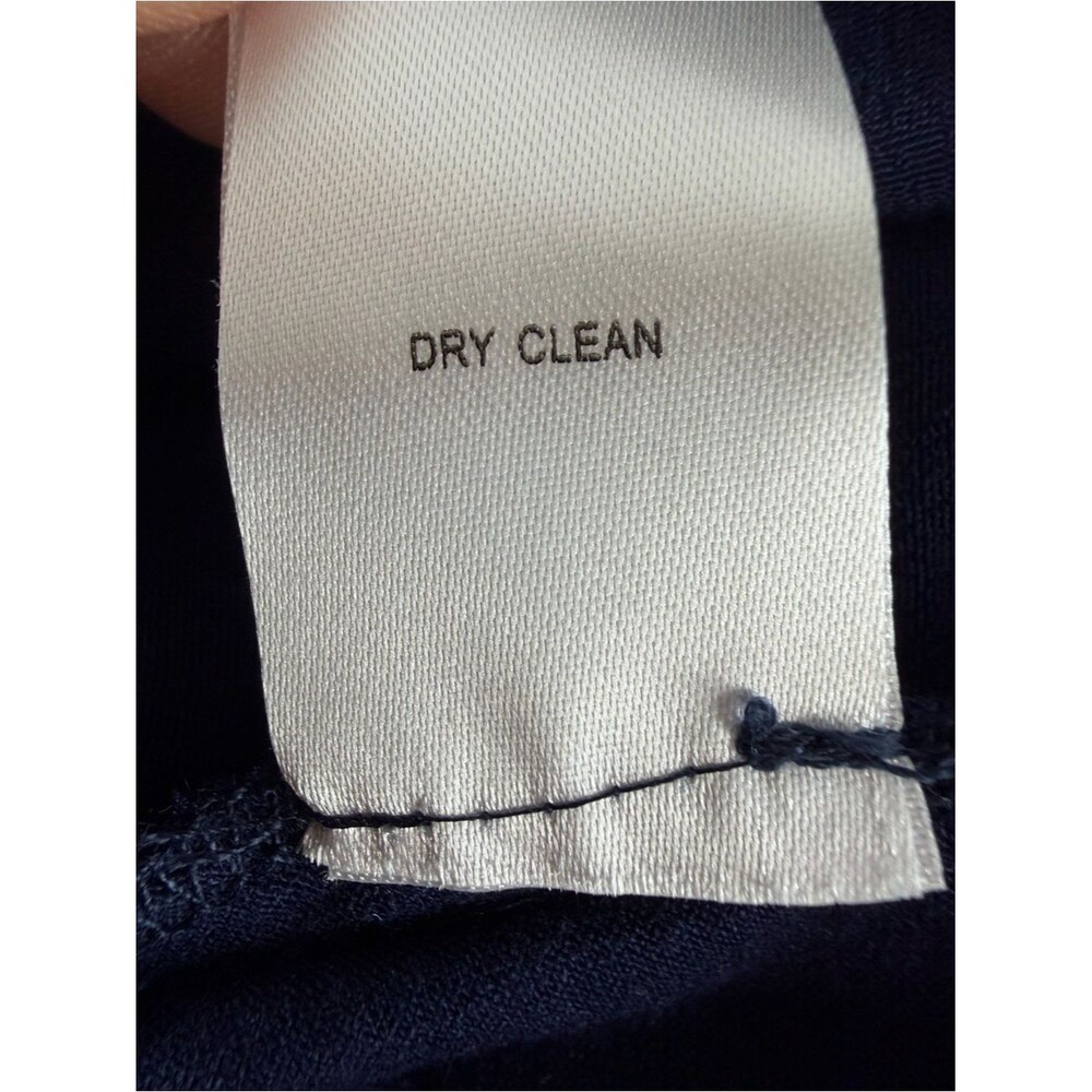 NWT Stitch Fix Daniel Rainn Quin Cap Sleeve Mixed Material Top size Medium Blue - Picture 6 of 6